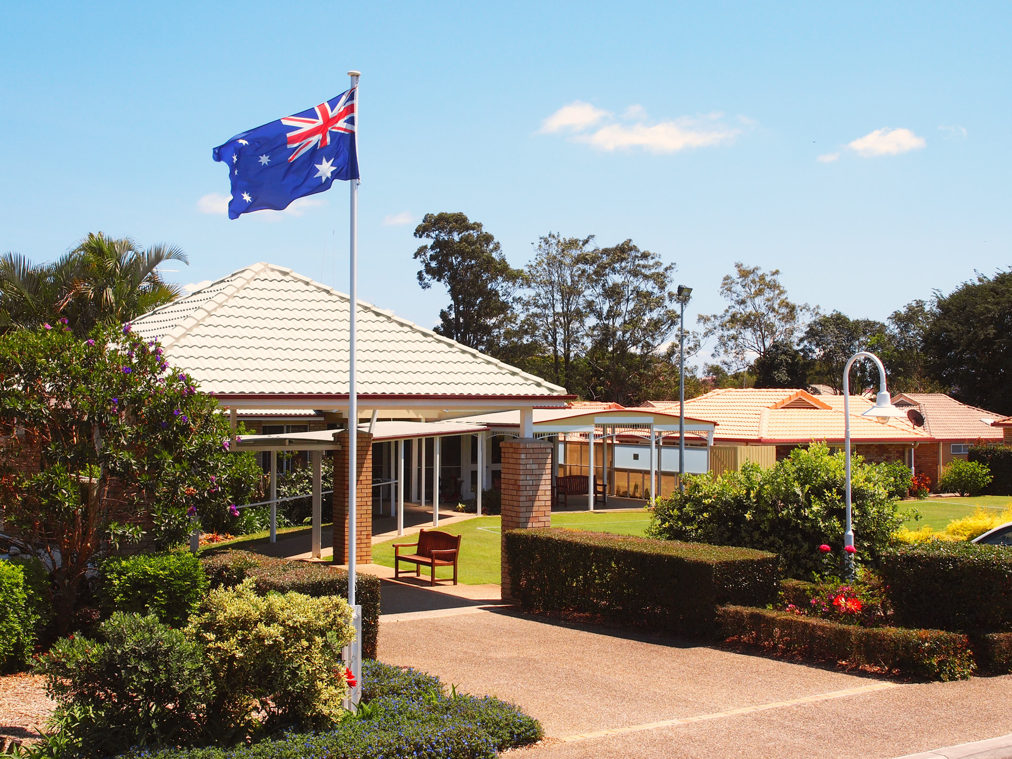 Reception entrance